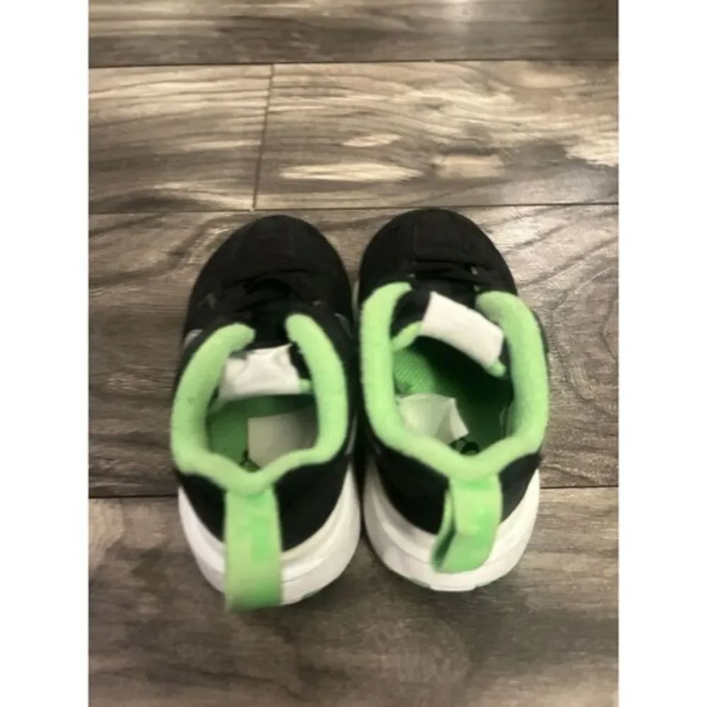 AIR MAX DAWN TODDLER SNEAKERS BLACK/CHROME‎ GREEN STRIKE CHILDREN UNISEX SHOE 5C
